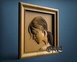 Girl, 3D STL Model 11600