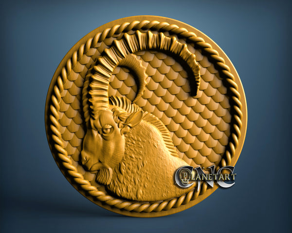 Capricorn, 3D STL Model 11601