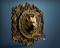 Viking Wolf, 3D STL Model 11609