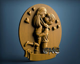 Love Couple, 3D STL Model 11610