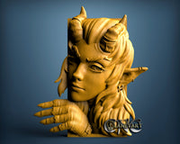 Devil Girl, 3D STL Model 11611