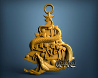 New Year Snake 2025, 3D STL Model 11618