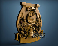 New Year Snake 2025 Empty, 3D STL Model 11619