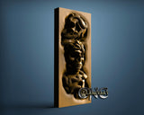 Skulls & Snakes, 3D STL Model 11635