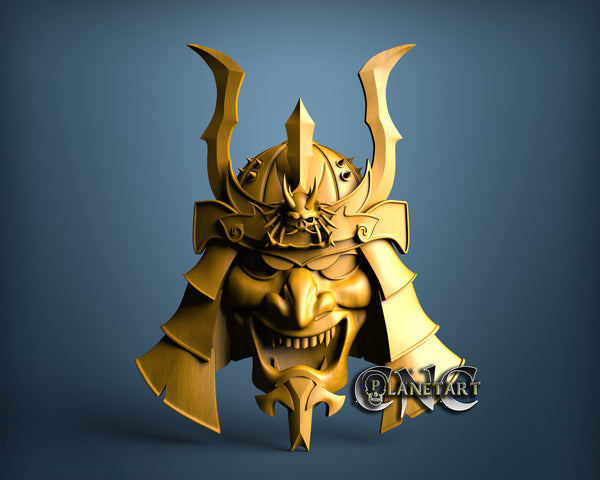 Samurai Skul, 3D STL Model 11636
