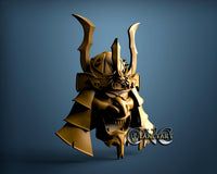 Samurai Skul, 3D STL Model 11636