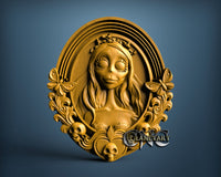 Emily Corpse Bride, 3D STL Model 11638