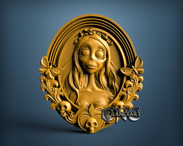 Emily Corpse Bride, 3D STL Model 11638