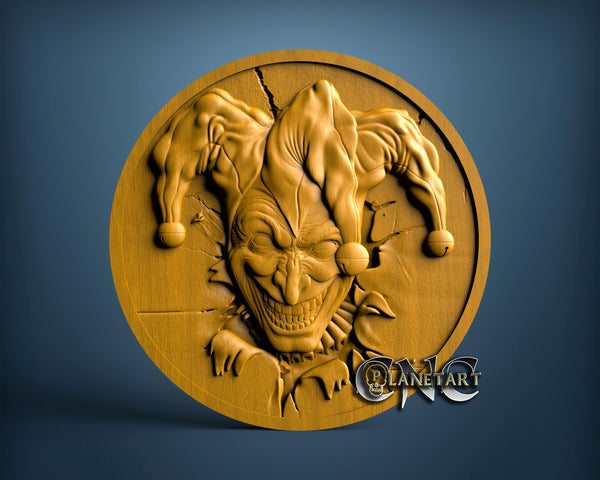 Joker, 3D STL Model 11639