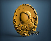 Astronaut, 3D STL Model 11640