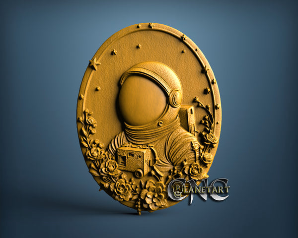 Astronaut, 3D STL Model 11640