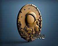 Astronaut, 3D STL Model 11640