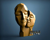 Couple Tenderness, 3D STL Model 11646