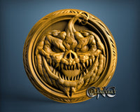 Halloween Pumpkin, 3D STL Model 11658
