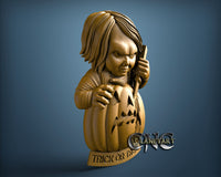 Halloween Chuck, 3D STL Model 11659