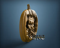 Halloween Pumpkin, 3D STL Model 11661