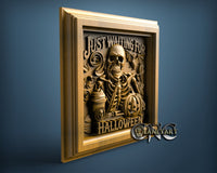 Skeleton Halloween, 3D STL Model 11662