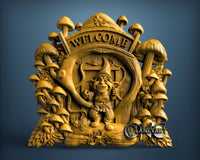 Gnome Welcome, 3D STL Model 11664