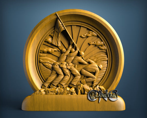 USA Soldier, 3D STL Model 11669