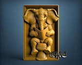 Elephant in VC, 3D STL Model 11678
