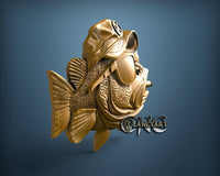 Cool Fish, 3D STL Model 11682