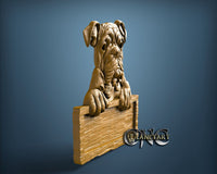 Dog Table, 3D STL Model 11687