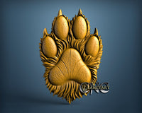 Paw, 3D STL Model 11690