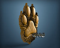 Paw, 3D STL Model 11690