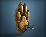 Paw, 3D STL Model 11690