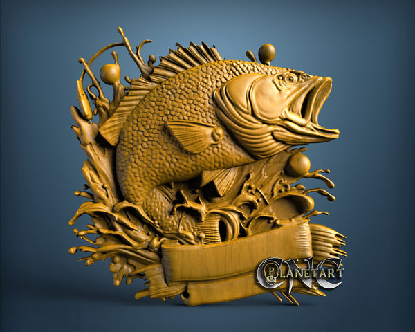 Fishing, 3D STL Model 11694