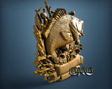 Fishing, 3D STL Model 11694