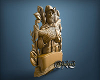 Fisherman, 3D STL Model 11697