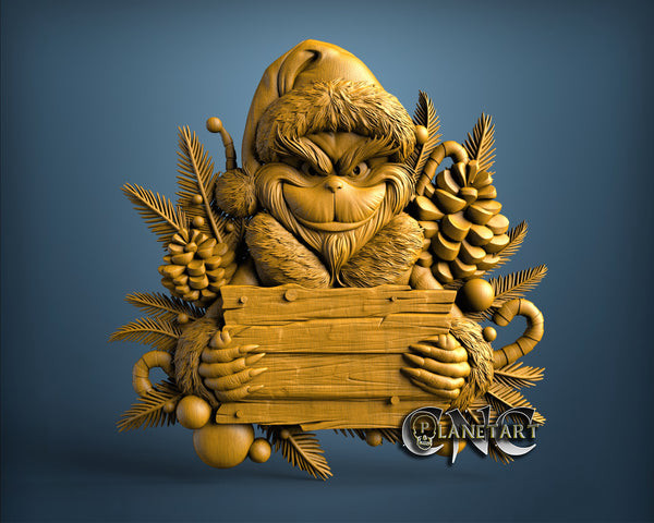 The Grinch, 3D STL Model 11698