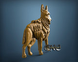 Police Dog, 3D STL Model 11703