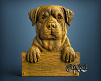 Rottweiler, 3D STL Model 11704
