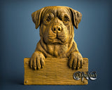 Rottweiler, 3D STL Model 11704