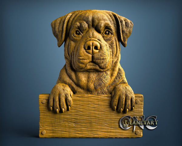 Rottweiler, 3D STL Model 11704