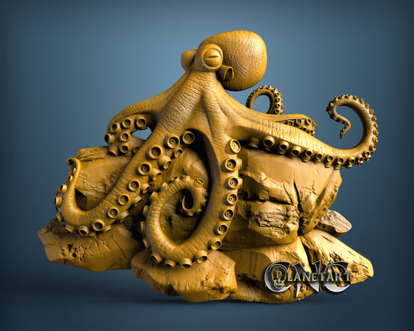 Octopus, 3D STL Model 11706