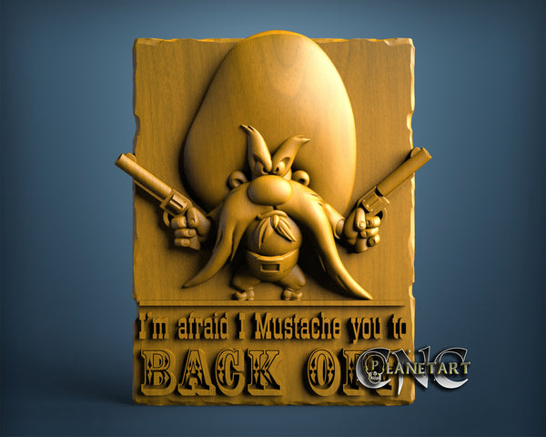 Yosemite Sam, 3D STL Model 11717