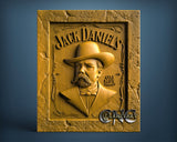 Jack Daniels, 3D STL Model 11718