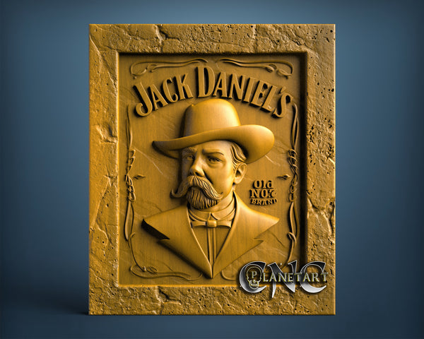 Jack Daniels, 3D STL Model 11718