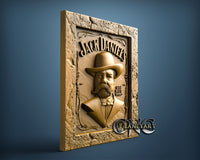 Jack Daniels, 3D STL Model 11718