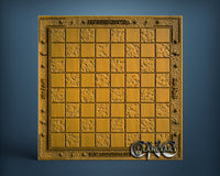 Harry Potter Chessboard, 3D STL Model 11726