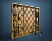 ChessBoard Star Wars, 3D STL Model 11728