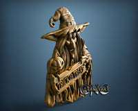 Halloween Whitch, 3D STL Model 11734