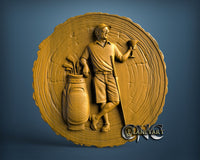 Golf Man, 3D STL Model 11735