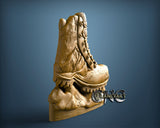 Hiking Boots, 3D STL Model 11737