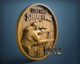 Shooting is Like Golf, 3D STL Model 11738