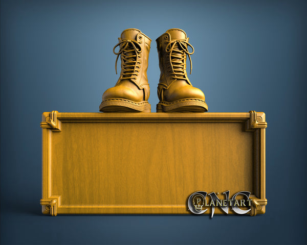 Boot Frame, 3D STL Model 11739