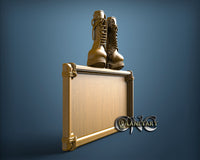 Boot Frame, 3D STL Model 11739